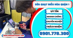 sửa quạt điều hòa quận 1 Điện lạnh Anh Thắng