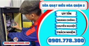 sửa quạt điều hòa quận 2 Điện lạnh Anh Thắng