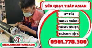 Sửa quạt tháp Asian - Điện lạnh Anh Thắng