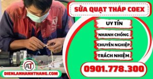 Sửa quạt tháp Coex - Điện lạnh Anh Thắng