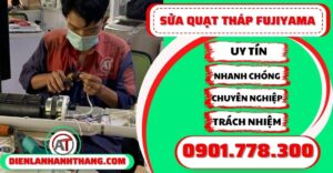 Sửa quạt tháp Fujiyama - Điện lạnh Anh Thắng