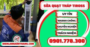Sửa quạt tháp Tiross - Điện lạnh Anh Thắng