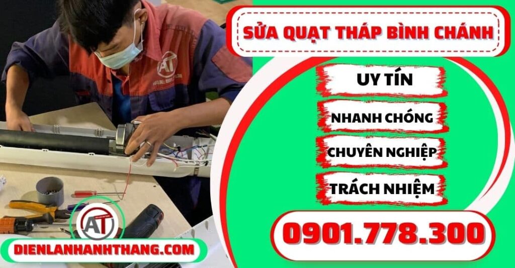 Sửa quạt tháp bình chánh - Điện lạnh Anh Thắng