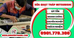 Sửa quạt tháp mitsubishi - Điện lạnh Anh Thắng