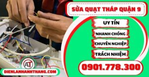 Sửa quạt tháp quận 9 - Điện lạnh Anh Thắng