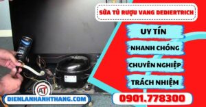Sửa tủ rượu vang Dediertrich - Điện lạnh Anh Thắng