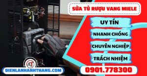 Sửa tủ rượu vang Miele - Điện lạnh Anh Thắng