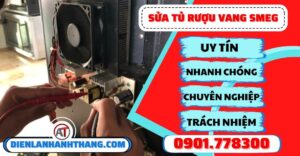 Sửa tủ rượu vang Smeg - Điện lạnh Anh Thắng
