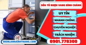 Sửa tủ rượu vang Bình chánh - Điện lạnh Anh Thắng