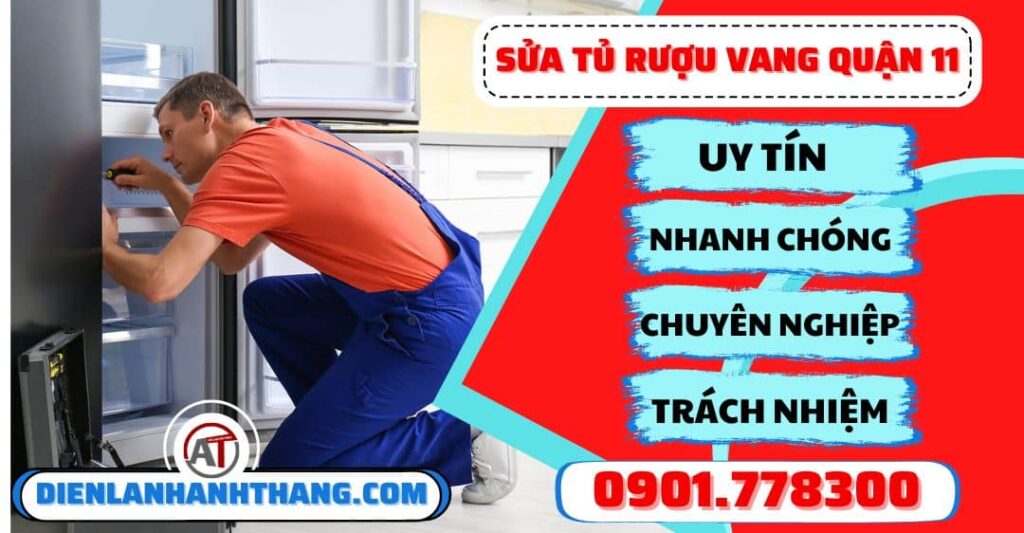 Sửa tủ rượu vang quận 11 - Điện lạnh Anh Thắng