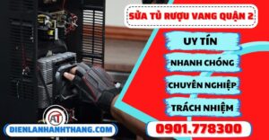 Sửa tủ rượu vang quận 2 - Điện lạnh Anh Thắng