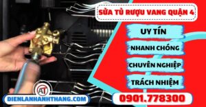 Sửa tủ rượu vang quận 4 - Điện lạnh Anh Thắng