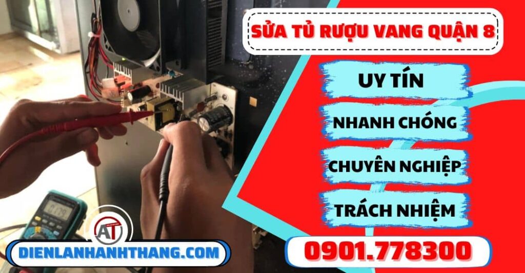 Sửa tủ rượu vang quận 8 - Điện lạnh Anh Thắng