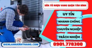 Sửa tủ rượu vang quận Tân bình - Điện lạnh Anh Thắng