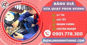 Bảng giá sửa quạt phun sương Điện lạnh Anh Thắng