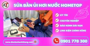 Sửa bàn ủi hơi nước Hometop Điện lạnh Anh Thắng