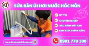 Sửa bàn ủi hơi nước hóc môn Điện lạnh Anh Thắng