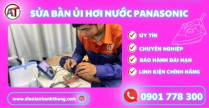 Sửa bàn ủi hơi nước panasonic Điện lạnh Anh Thắng