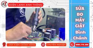 Sửa bo máy giặt bình chánh Điện lạnh Anh Thắng