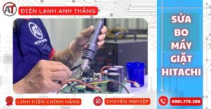 Sửa bo máy giặt hitachi Điện lạnh Anh Thắng