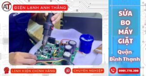 Sửa bo máy giặt quận bình thạnh Điện lạnh Anh Thắng