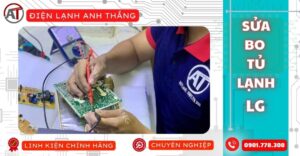 Sửa bo tủ lạnh lg Điện lạnh Anh Thắng