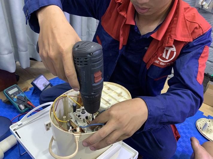 Sửa chữa máy ép chậm tại tphcm Điện lạnh Anh Thắng