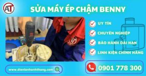 sửa máy ép chậm benny Điện lạnh Anh Thắng