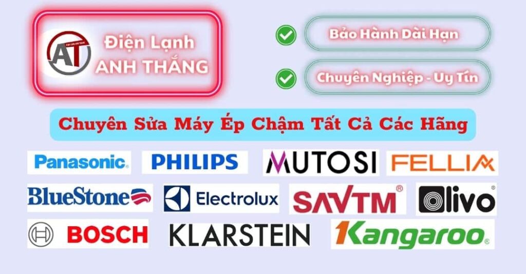 Sửa máy ép chậm các hãng Điện lạnh Anh Thắng