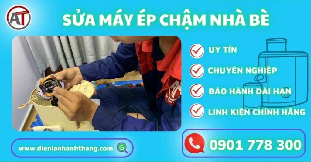 sửa máy ép chậm nhà bè Điện lạnh Anh Thắng