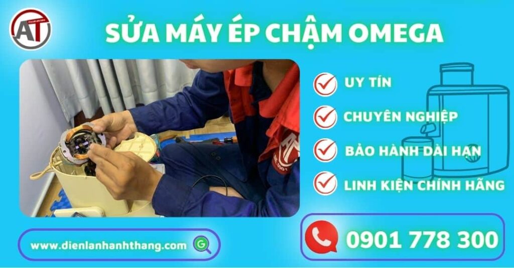 sửa máy ép chậm omega Điện lạnh Anh Thắng