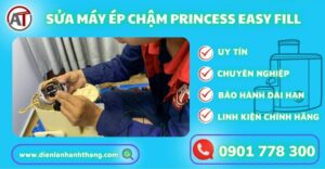 Sửa máy ép chậm Princess Easy Fill Điện lạnh Anh Thắng