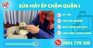 sửa máy ép chậm quận 1 Điện lạnh Anh Thắng