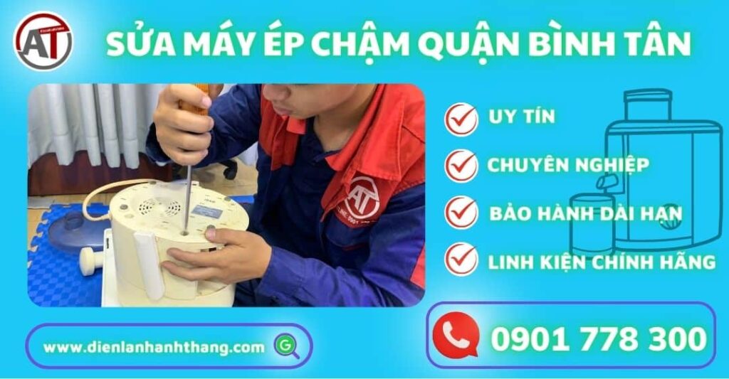 sửa máy ép chậm quận bình tân Điện lạnh Anh Thắng