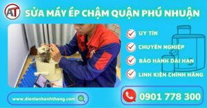 sửa máy ép chậm quận phú nhuận Điện lạnh Anh Thắng