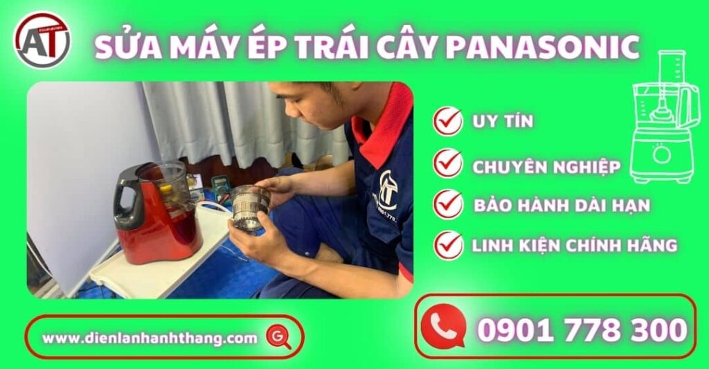 Sửa máy ép trái cây Panasonic Điện lạnh Anh Thắng