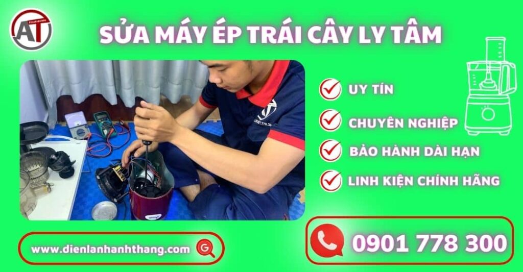 Sửa máy ép trái cây ly tâm Điện lạnh Anh Thắng
