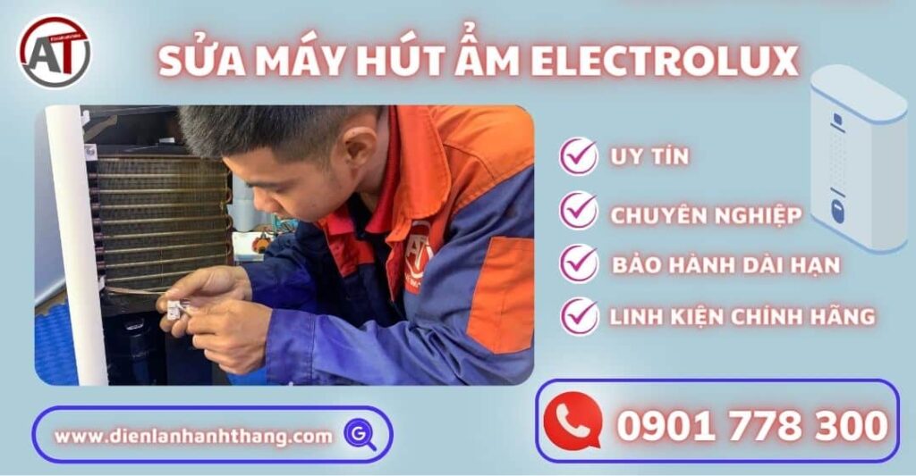 Sửa máy hút ẩm Electrolux Điện lạnh Anh Thắng