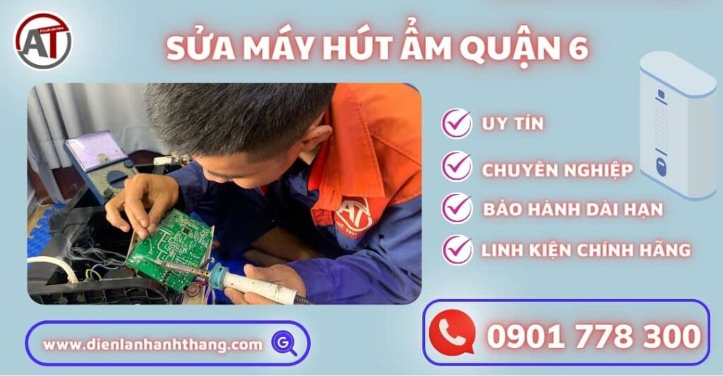 Sửa máy hút ẩm quận 6 Điện lạnh Anh Thắng