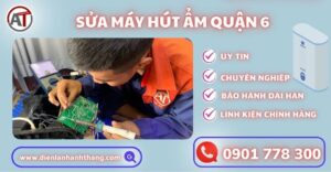 Sửa máy hút ẩm quận 6 Điện lạnh Anh Thắng