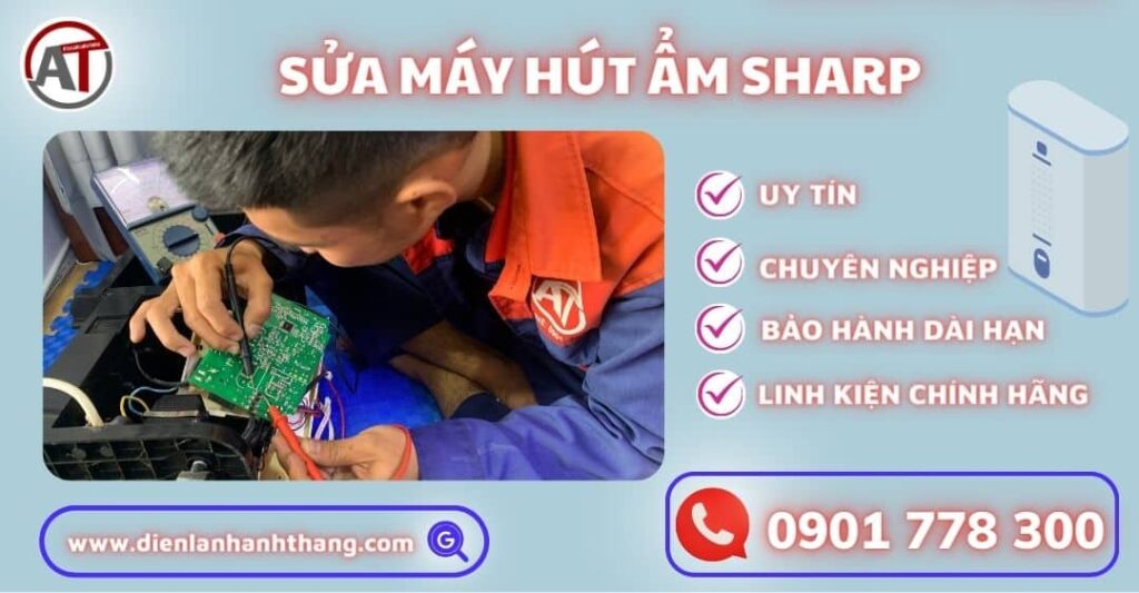 Sửa máy hút ẩm sharp Điện lạnh Anh Thắng