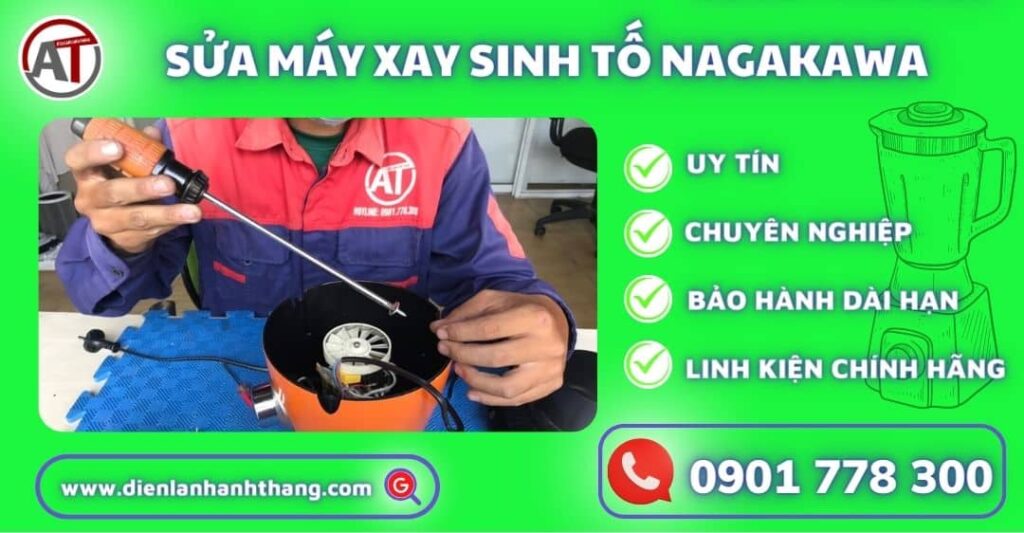 sửa máy xay sinh tố nagakawa Điện lạnh Anh Thắng