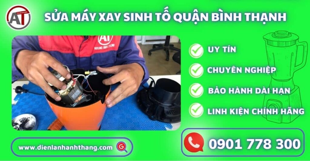sửa máy xay sinh tố quận bình thạnh Điện lạnh Anh Thắng