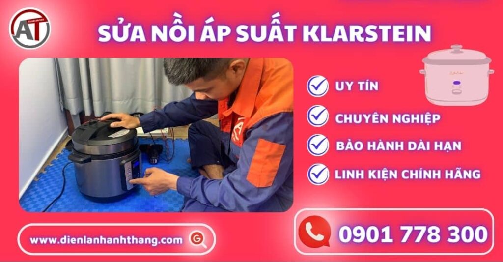 Sửa nồi áp suất Klarstein Điện lạnh Anh Thắng