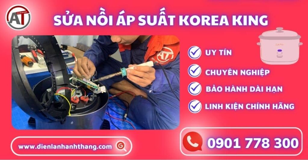 Sửa nồi áp suất Korea King Điện lạnh Anh Thắng