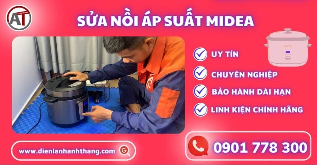 Sửa nồi áp suất Midea Điện lạnh Anh Thắng