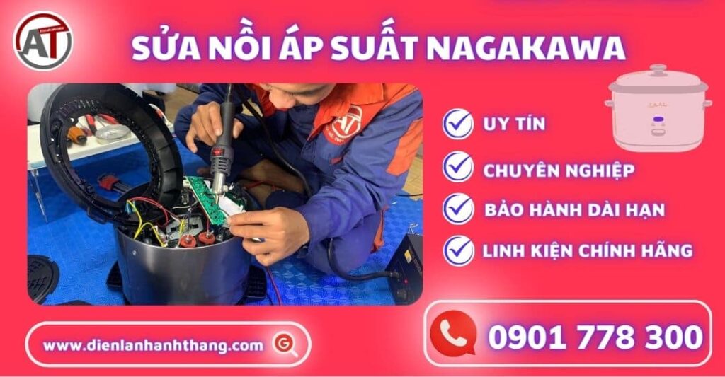 Sửa nồi áp suất Nagakawa Điện lạnh Anh Thắng