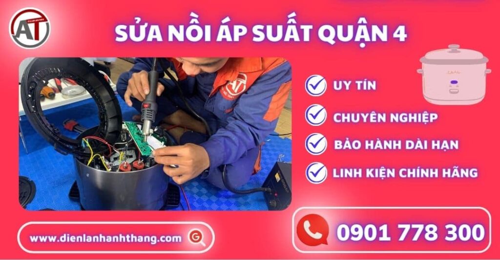 Sửa nồi áp suất quận 4 Điện lạnh Anh Thắng