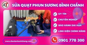 Sửa quạt phun sương bình chánh Điện lạnh Anh Thắng