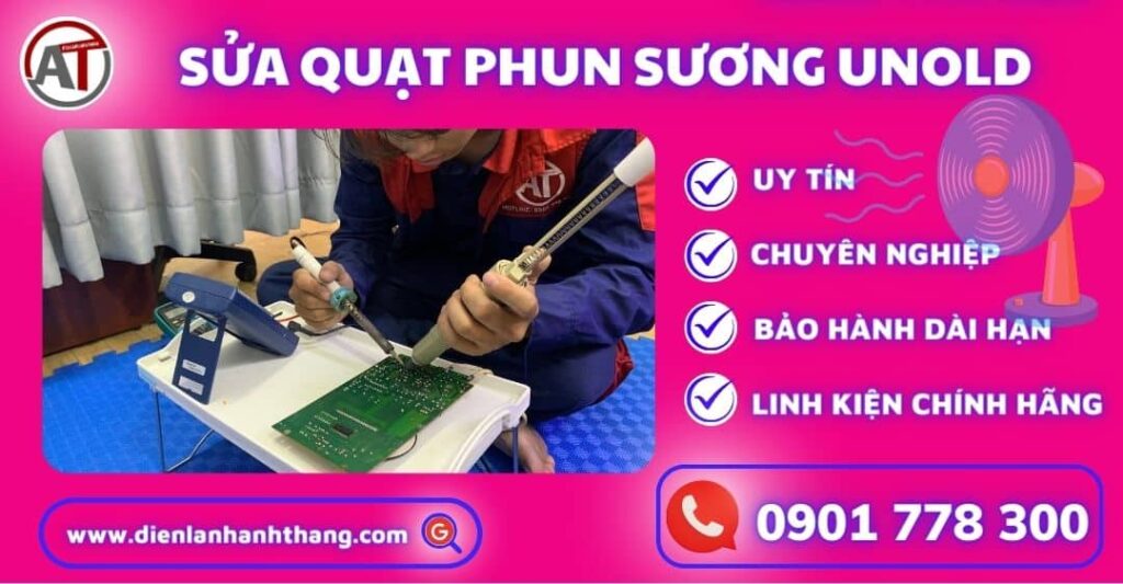 Sửa quạt phun sương unold Điện lạnh Anh Thắng